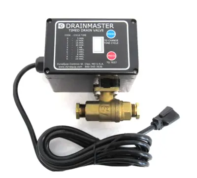 NEW DYNA QUIP 6W175B MOTORIZED BALL VALVE DRAIN