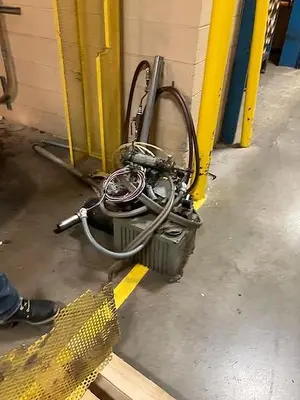 43" Johnstone Two Drum Rewinder