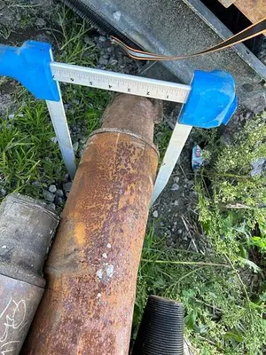 Used AFTERMARKET 11-3/4" TO 12" X 5 FT VENT HOLE CHISEL BIT FOR CABLE TOOL Tool Bits Pennsylvania US | East West Machinery & Drilling #1417322