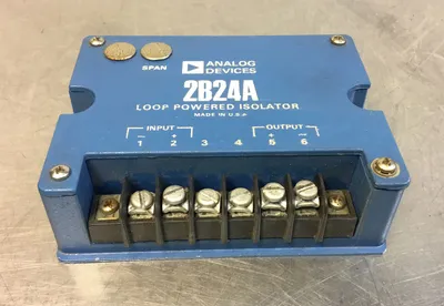 ANALOG DEVICES 2B24A LOOP POWERED ISOLATOR. 3D-2