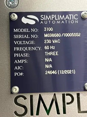 Simplimatic 3100 PLASTIC MODULAR | Levy Recovery Group (5)