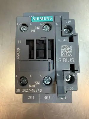 Siemens 3RT2027-1BB40 Sirius Power Contactor Motor Control (7.4.2)