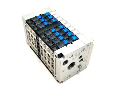 USED FESTO VALVE MANIFOLD INTERFACE STATION