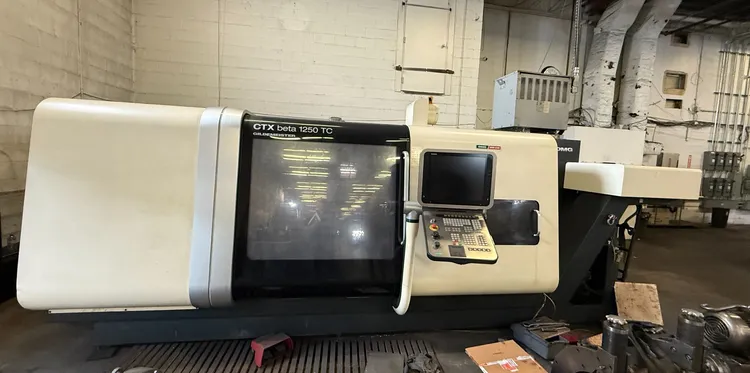 Used 2010 DMG MORI CTX BETA 1250TC CNC Lathes New York US | Prime Machinery #387821