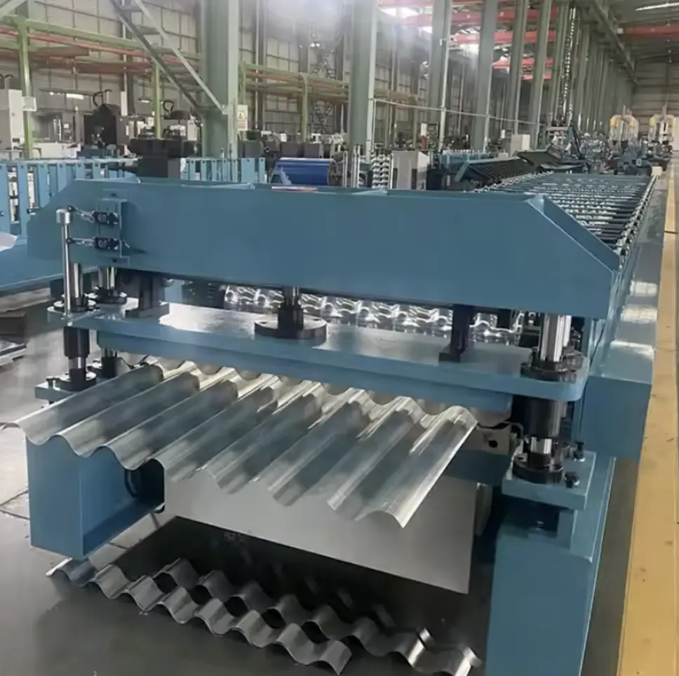 Trapezoid Roof Panel Roll Forming Machine UAE