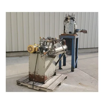Used 100 HP Rubber Tire Grinder Grinding mill w/ hydraulic power pack