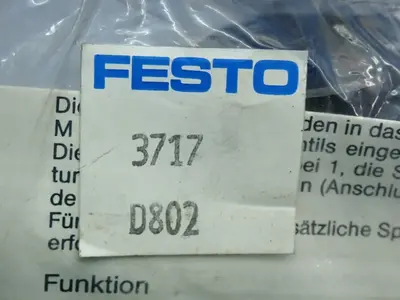 NEW FESTO 3717
