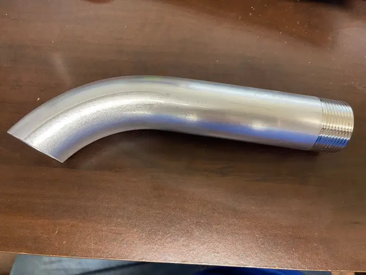 New | in-Stock Pitco New Pitco A2510101 Drain Extension Pipe/Nipple, 1.25", Curved - WO1 Food, Restaurant, & Bakery Parts & Accessories Illinois US | Falcon Restaurant Supply #1375308