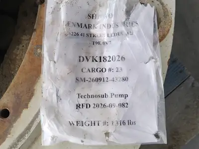 Used TSURUMI LH645-60 Pumps British Columbia CA | Lenmark #1743893