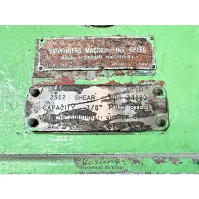 USED 1965 CINCINNATI 2512