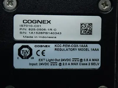 Used COGNEX 82505061R / IS7010C01 Camera Systems Ohio US | HGR 24 #751875