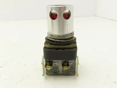 Allen Bradley 800T-FXA5 Red Pilot Indicator Light 30mm