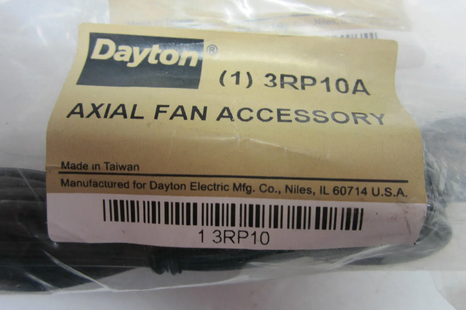 4 NEW DAYTON 3RP10A AXIAL FAN CORDSET