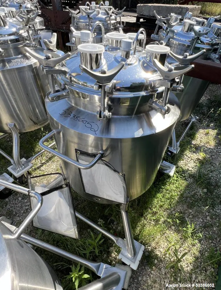 Used Precision Stainless Freeze/Thaw Vessel with Casters