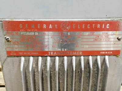 Used GE 9T21B1028 G4 Transformers Ohio US | Equipment Recovery Corp. #1331108