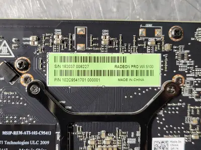 USED AMD WX 5100