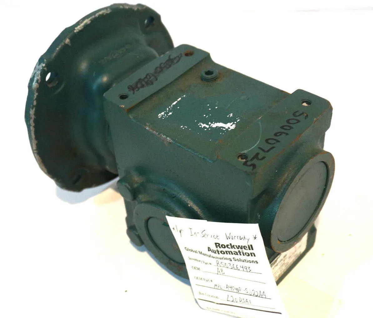 DODGE TIGEAR 2 17Q10L56 GEAR REDUCER 10:1 RATIO