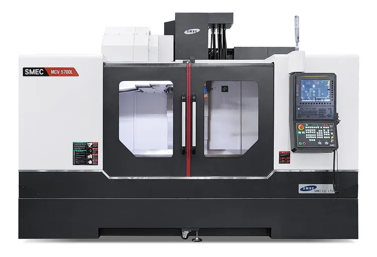 New | in-Stock SMEC MCV 5700L Vertical Machining Centers Louisiana US | Bayou Machinery #945730