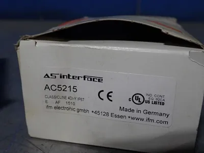 New | in-Stock IFM AC5215 Input / Output Modules | HGR 24 #753393