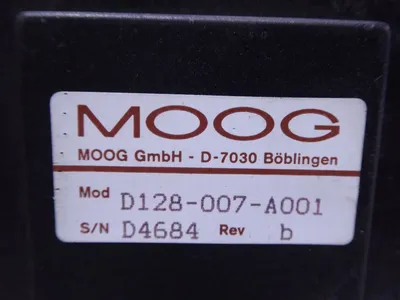 MOOG D128-007-A001 P25 Universal Parison Programmer Power Supply Board Used