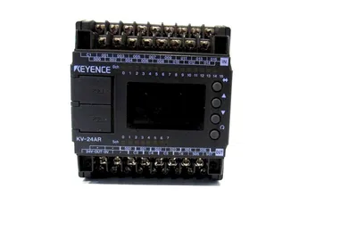 USED KEYENCE KV-24AR PROGRAMMABLE CONTROLLER KV24AR