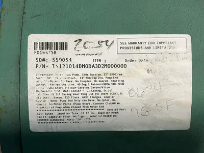Used 2019 TACO INC TS121014DM0DA3D2M000000 Pumps Ohio US | HGR 24 #1764654