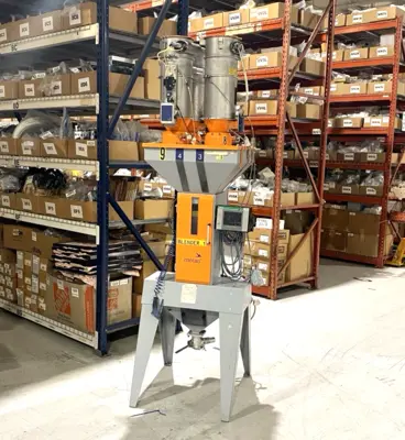 Used Motan GC100-4-PSG Hopper Blending Feeding Equipment Michigan US | Maverick Industrial Sales #1454251