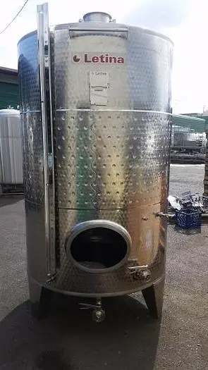 New Stock Letina 845Gal/3200L Closed Top Jacketed Storage Tank