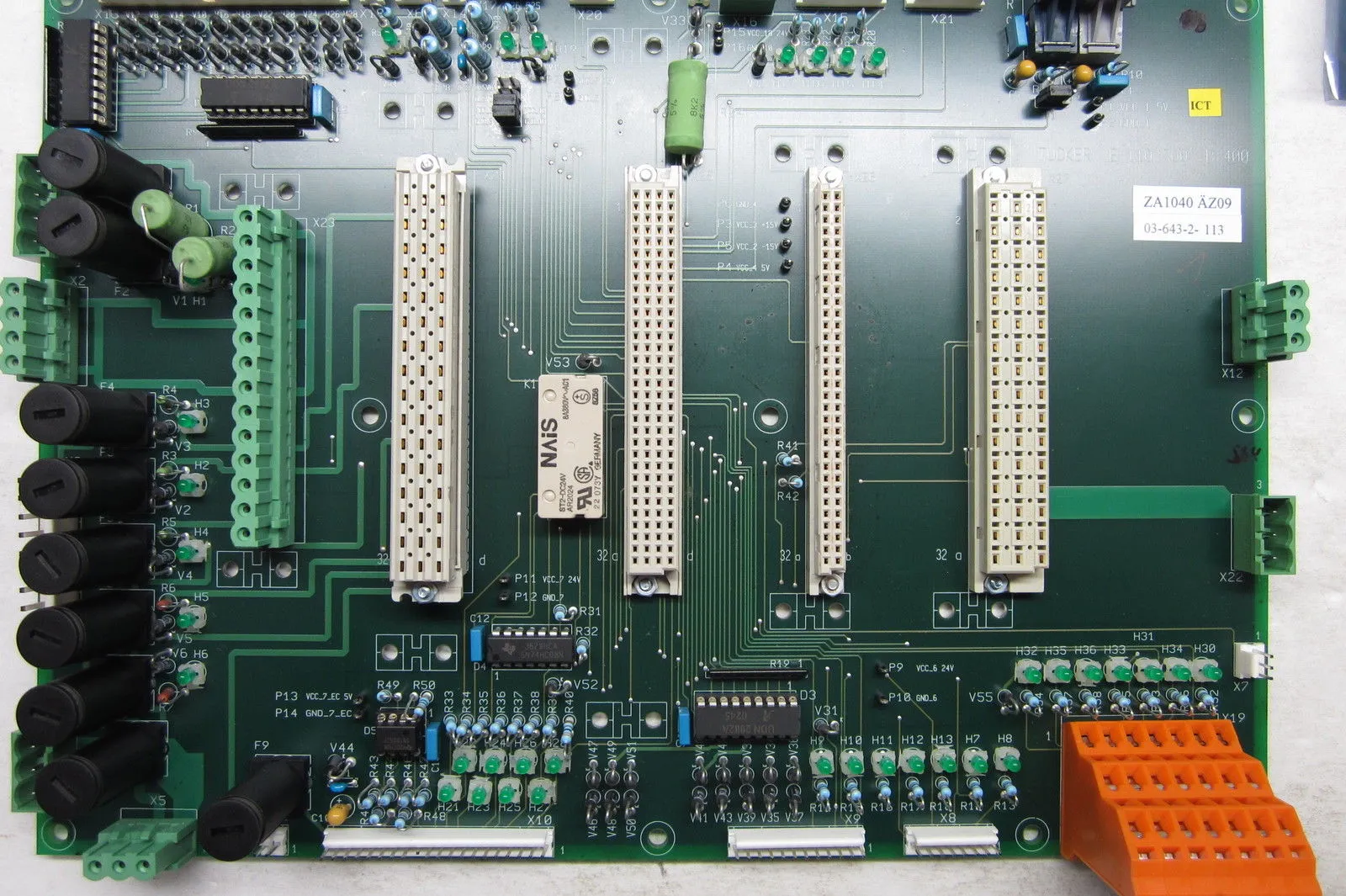 USED TUCKER E-100-700-B-400X27 CONTROL BOARD