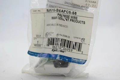 New | in-Stock Thomas & Betts M115-S8AFC5-58 Misc Electrical & Power Parts California US | Davliegogo LLC #1732427