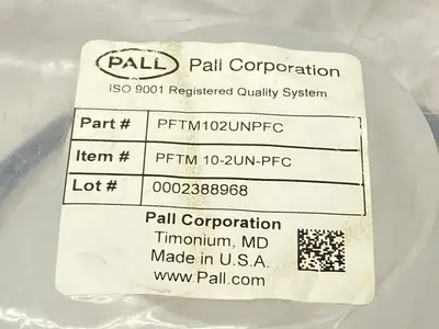 NEW PALL PALL PFTM102UNPFC