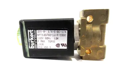 NEW BURKERT 255-A-1/4-E-BC-1/4 VALVE 255A14EBC14
