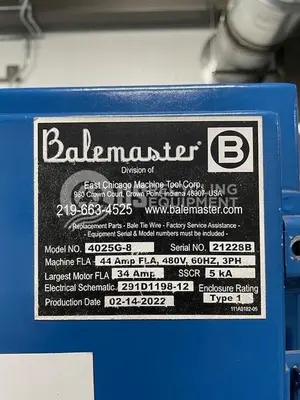 Used 2022 BALEMASTER 4025G-8 AUTO TIE HORIZONTAL Balers Virginia US | US Recycling Equipment #1259335