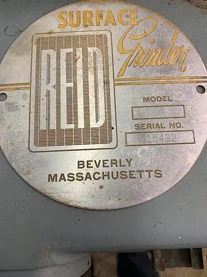 Used 1962 REID HYT Reciprocating Surface Grinders Michigan US | RAB Industries, Inc. #183914