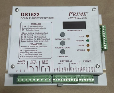 NEW Prime Controls DS1522