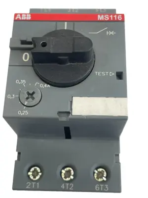 NEW ABB MS116-0.4 CIRCUIT BREAKER MS11604