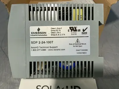 Used SOLA HD / EMERSON SDP 224100T DIN Rail Power Supplies Ohio US | HGR 24 #1549597