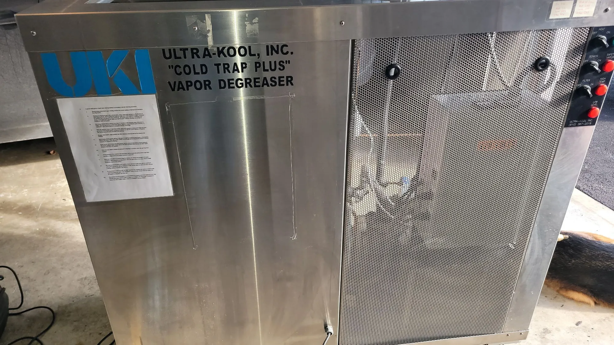USED ULTRA-KOOL 12x16 Cold Trap Plus