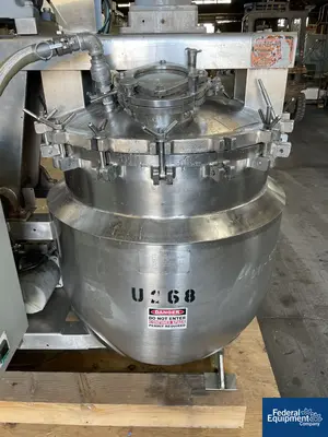 USED JC Pardo 250 Liter JC Pardo Triple Motion Kettle, 316 S/S, 20/100#