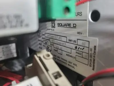 USED SQUARE D MODEL 6