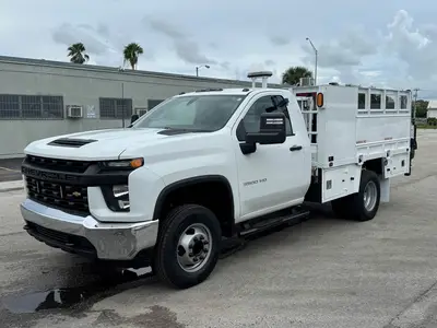 Used 2021 CHEVROLET SILVERADO 3500HD Service & Utility Trucks Florida US | Truck and Van Outlet #1509247