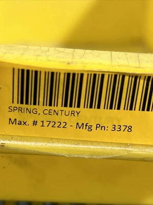 NEW Century Spring 3378