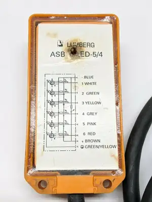 ASB-6/LED-5/4-13 | Lumberg  Distribution Block w/ Amphenol Circular Connector - Used