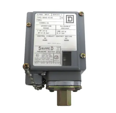 NEW SQAURE D 9012-GDW2-5149 PRESSURE SWITCH 9012GDW25149