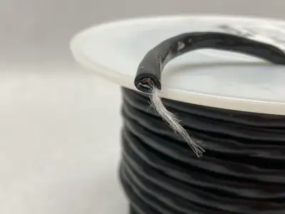 USED OMEGA TWISTED SHIELD. THERMOCOUPLE WIRE 2-COND. 85' SPOOL