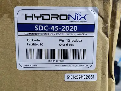 NEW HYDRONIX SDC-45-2020