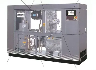 USED ATLAS-COPCO GA 55 + FD 130