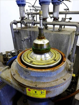 Alfa-Laval WSPX 307 TGD-71G oil concentrator, SS.
