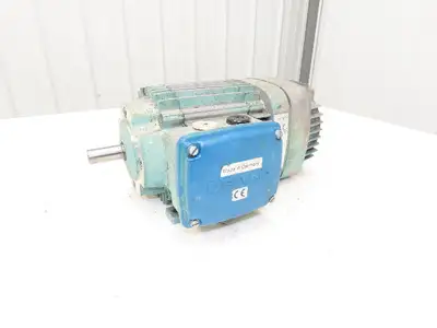 Demag KBA 80 B6 Brake Motor 1Hp 1090 RPM 230/460V 3PH 80 B6 Frame 3/4" Shaft
