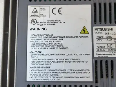 USED MITSUBISHI MR-J3-60B